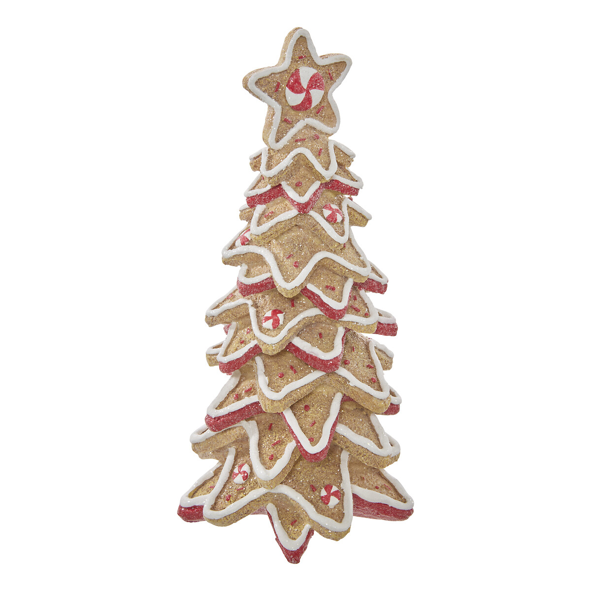 &Aacute;rvore de natal decorativa figura gengibre 26cm