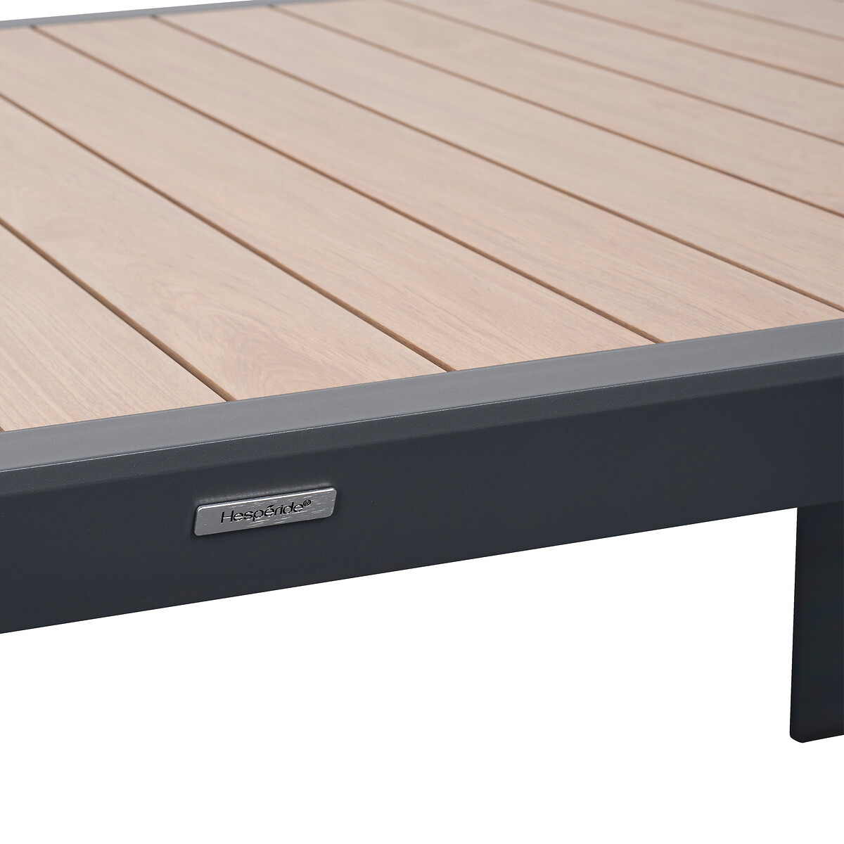 Mesa extens&iacute;vel para 12 pessoas EVASION honey/graphite