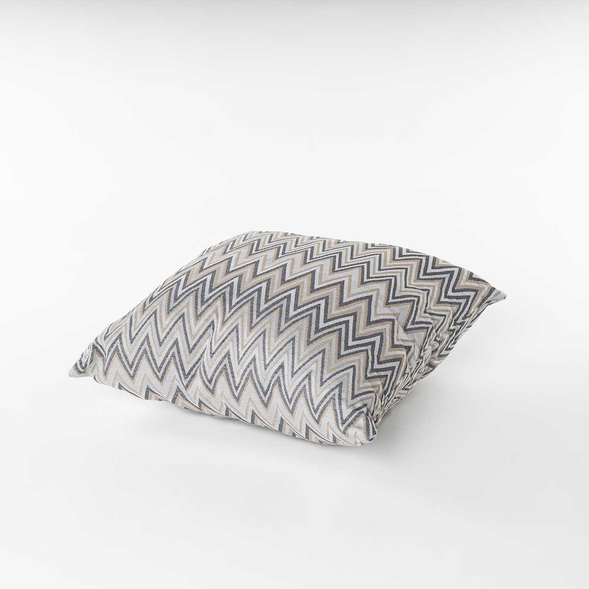 Almofada decorativa VEXUS cinza e bege 50x50cm