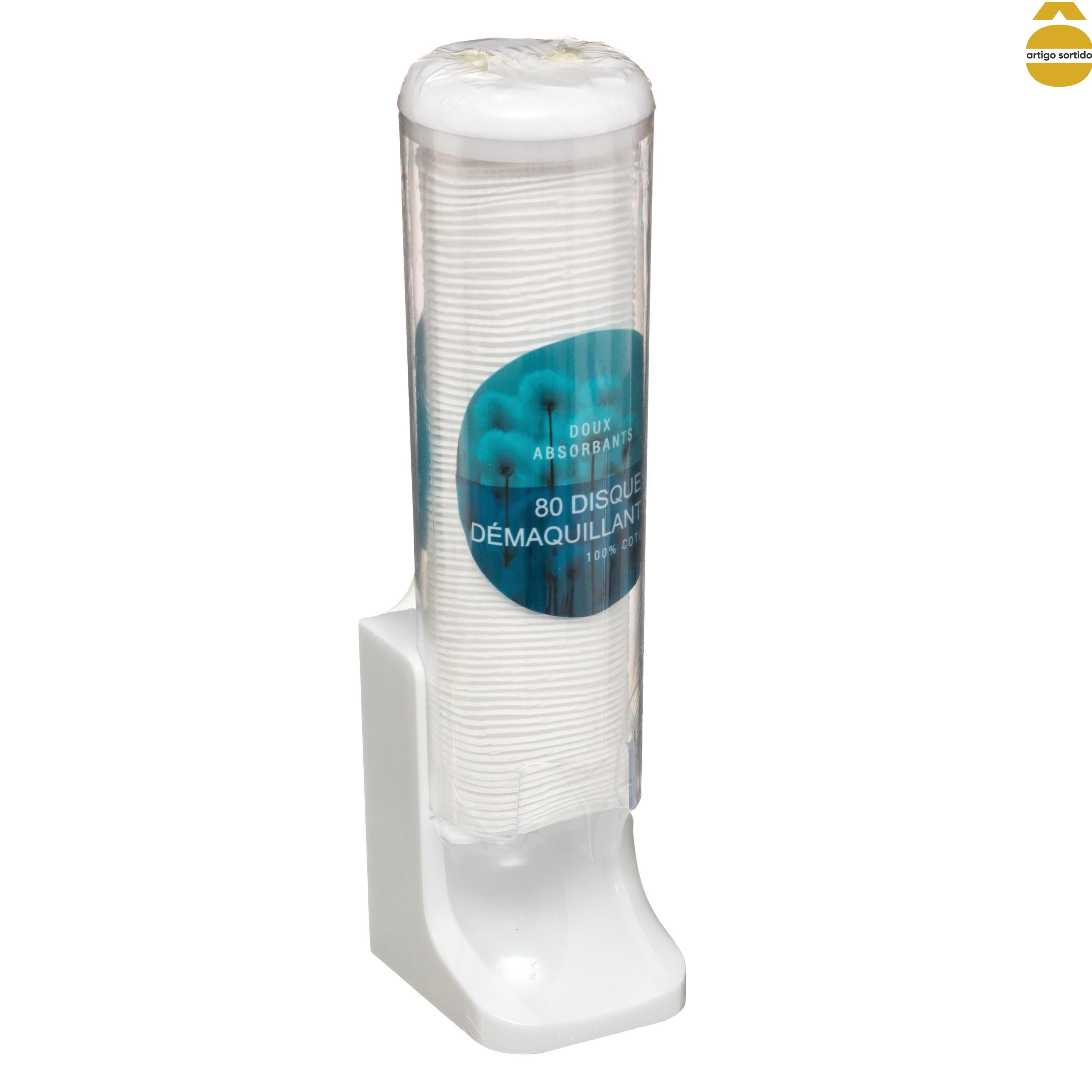 Distribuidor de discos desmaquilhantes