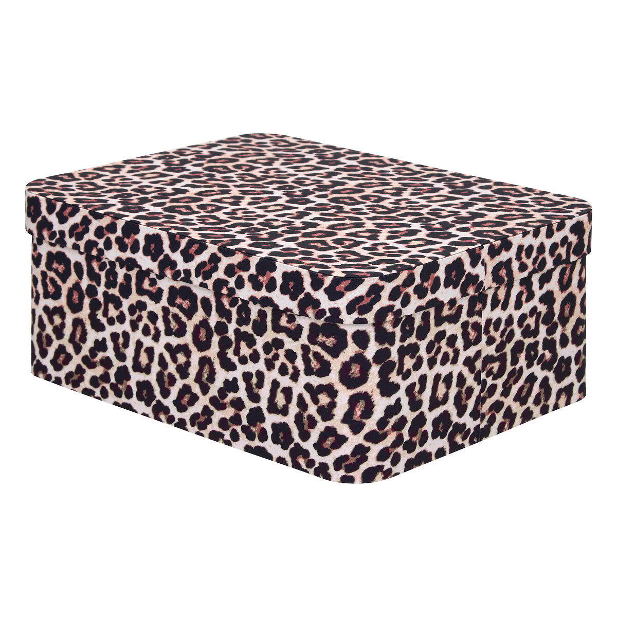 Caixa decorativa leopardo 26x35cm