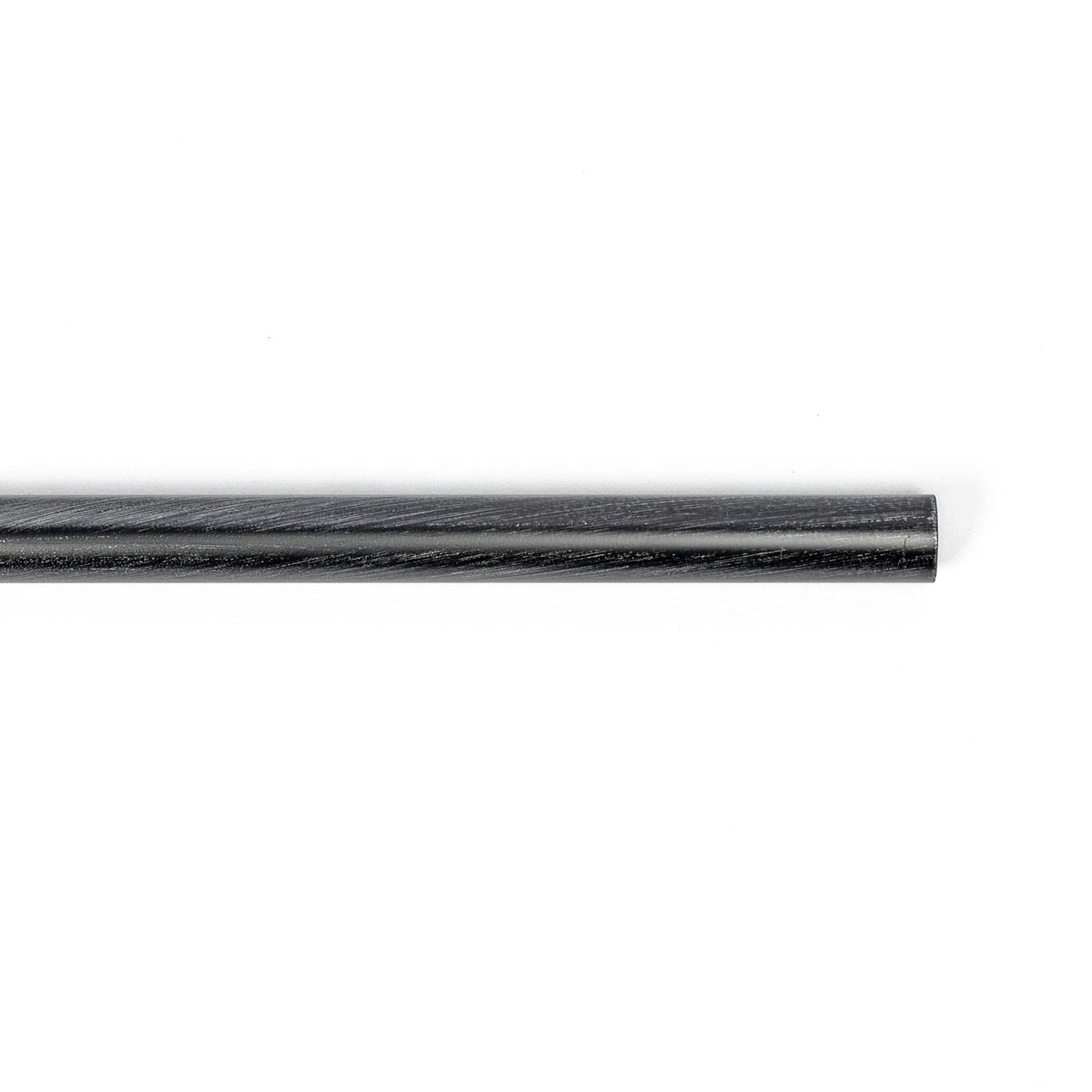 Tubo de ferro forjado preto e prateado 250cm