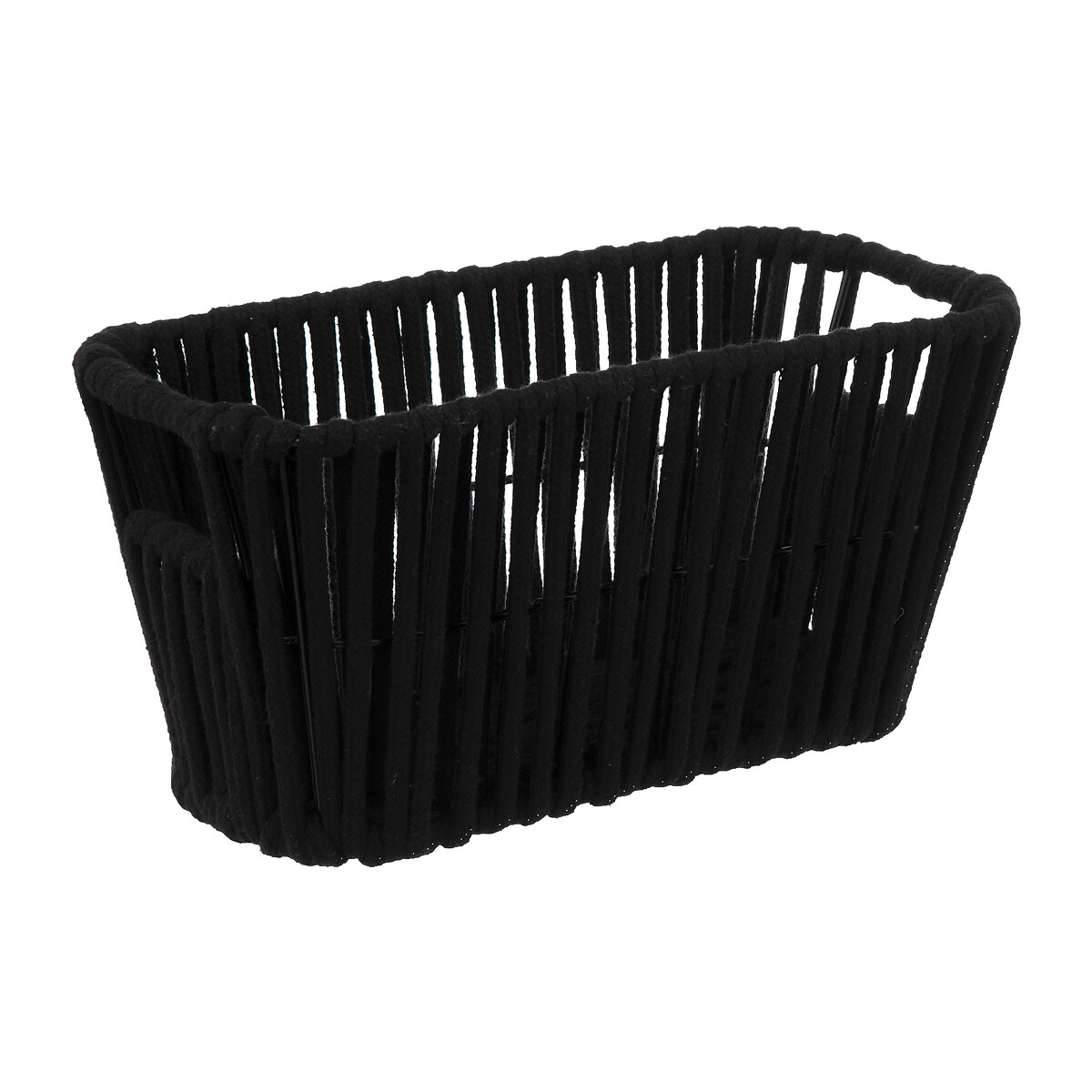 Cesto arruma&ccedil;&atilde;o wc preto