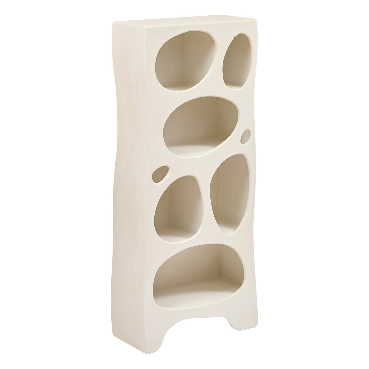 Estante CHESNI marfim com 6 prateleiras 181cm