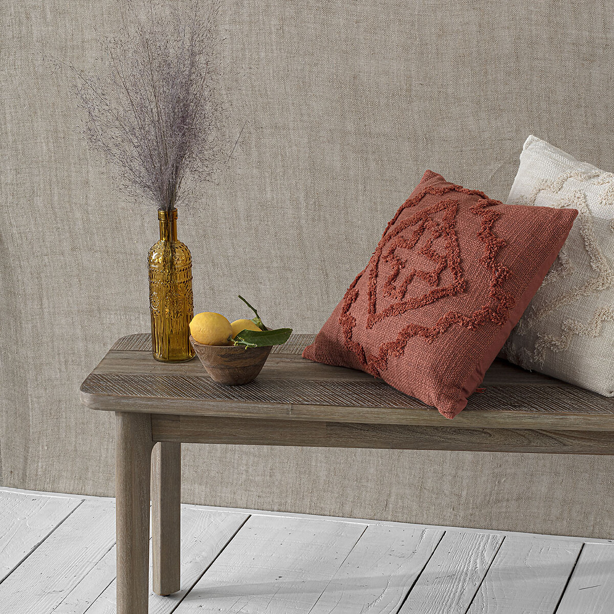 Almofada INCA terracota 40x40cm