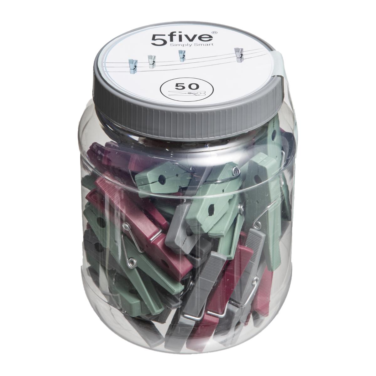 Conjunto de 50 molas para roupa