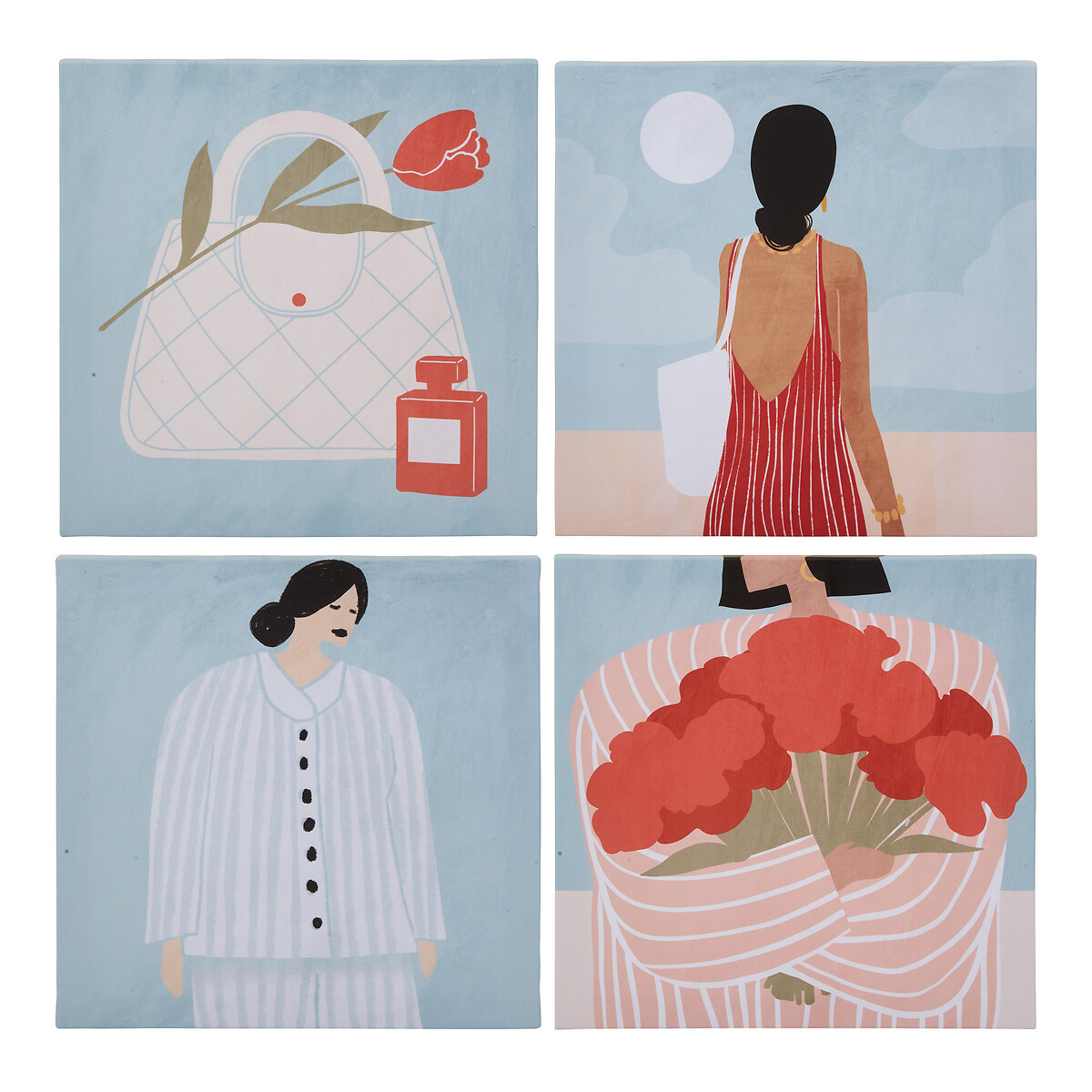 Quadro decorativo 28x28cm