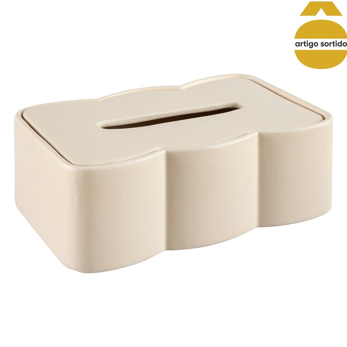 Caixa decorativa BLI em cer&acirc;mica