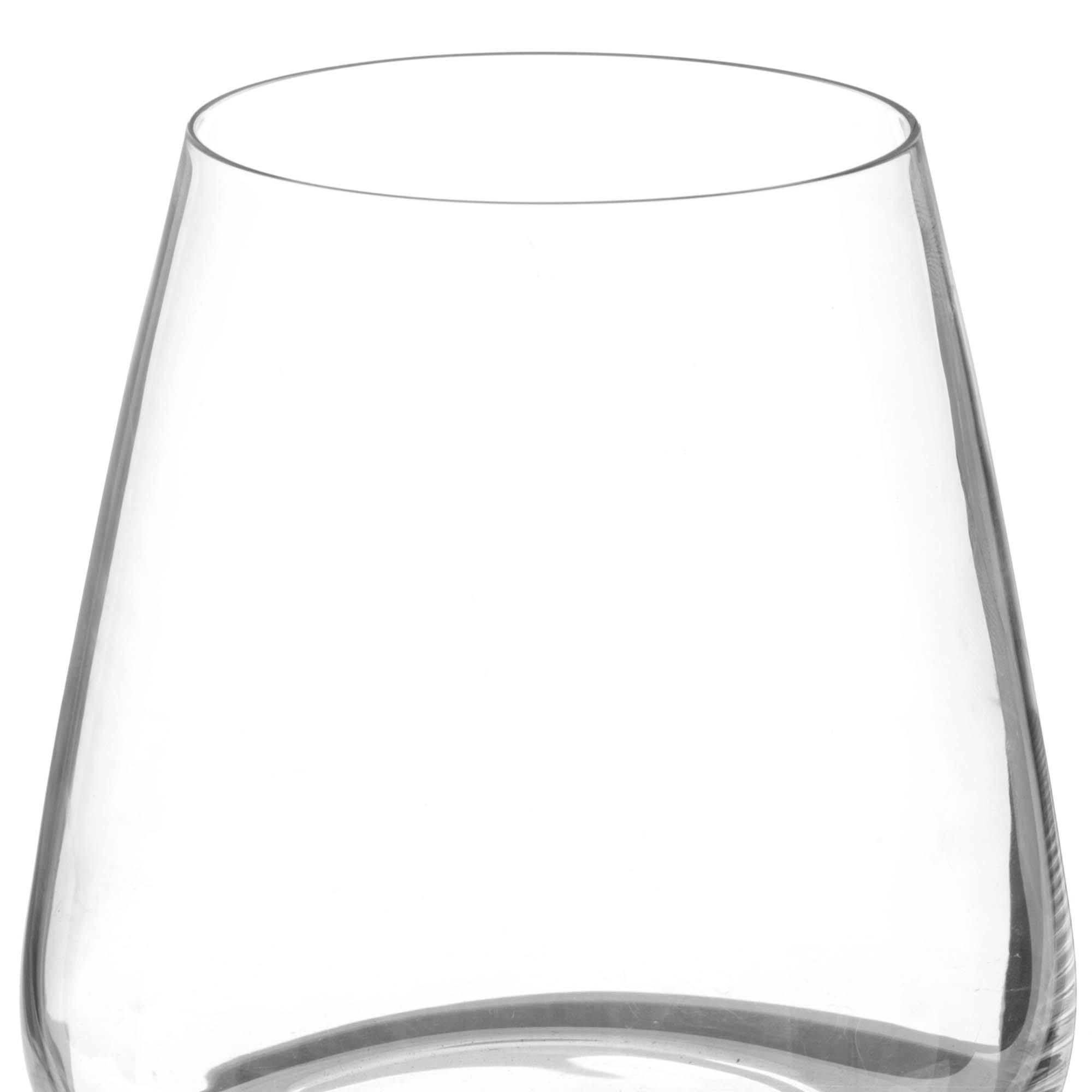 Copo de água SELENGA sem pé em vidro CRISTALINO 43cl