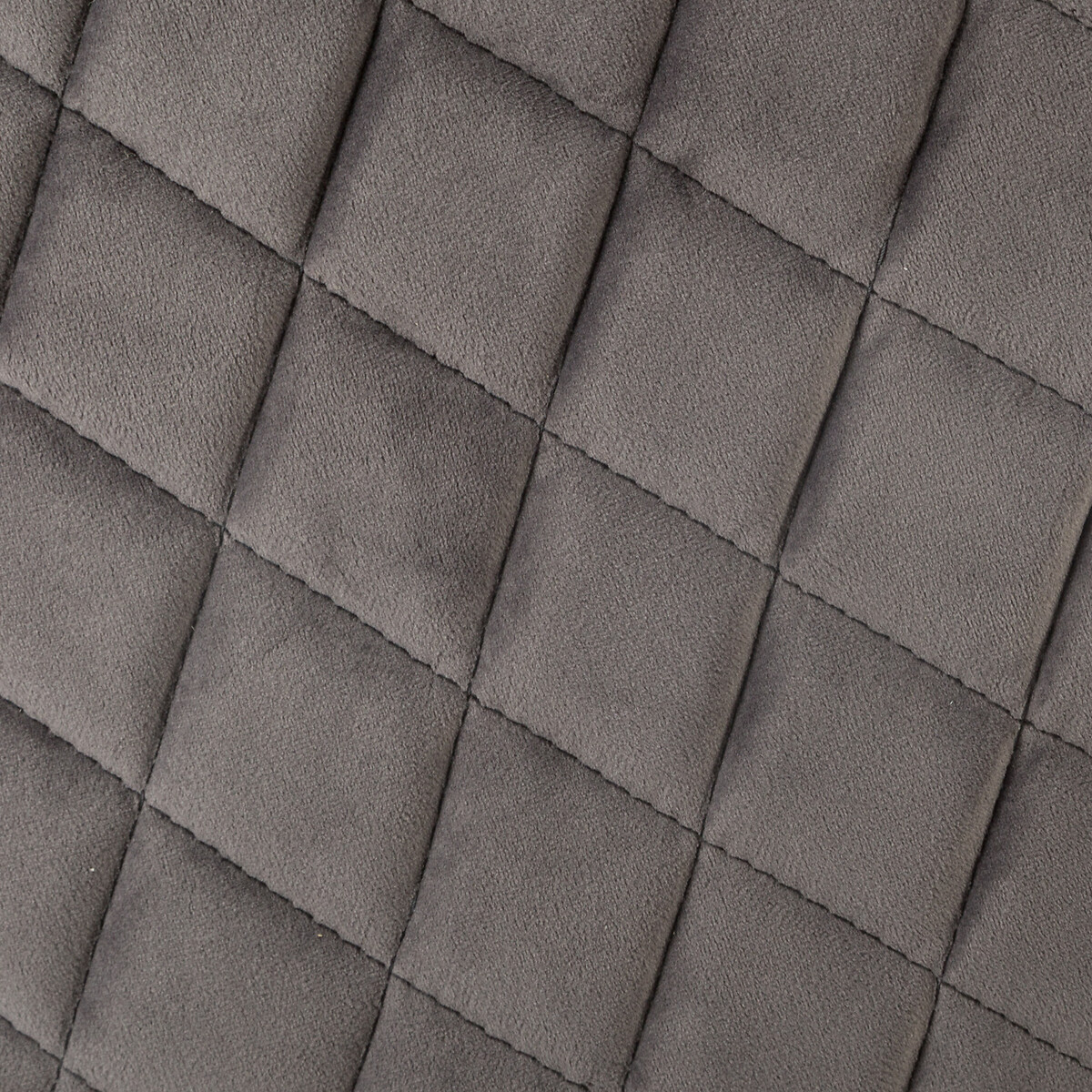 Cadeirão MARLO cinza escuro em veludo