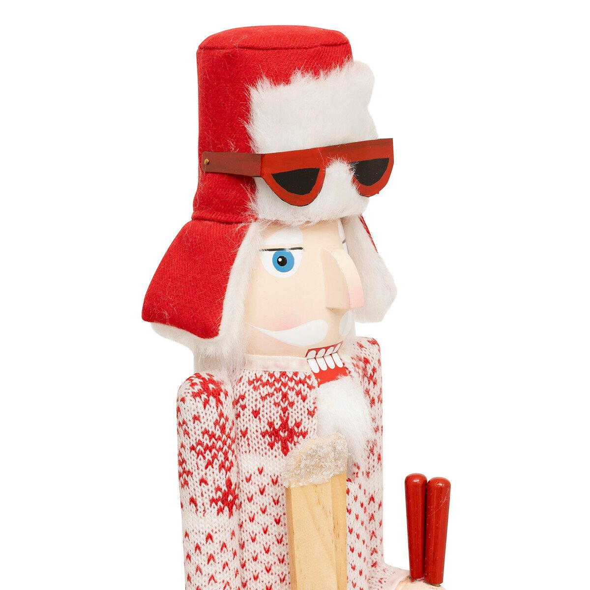 Figura soldado de chumbo SKI 60cm