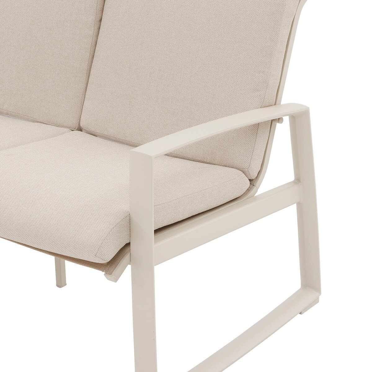 Conjunto de jardim BOREANE lin e argile 5 lugares