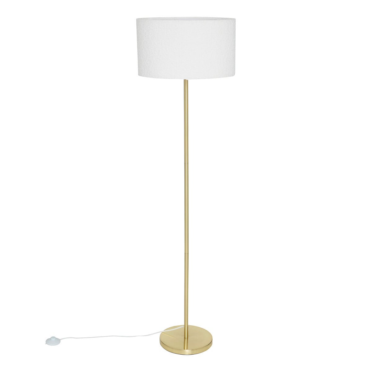 Abajour BELINE branco 40cm