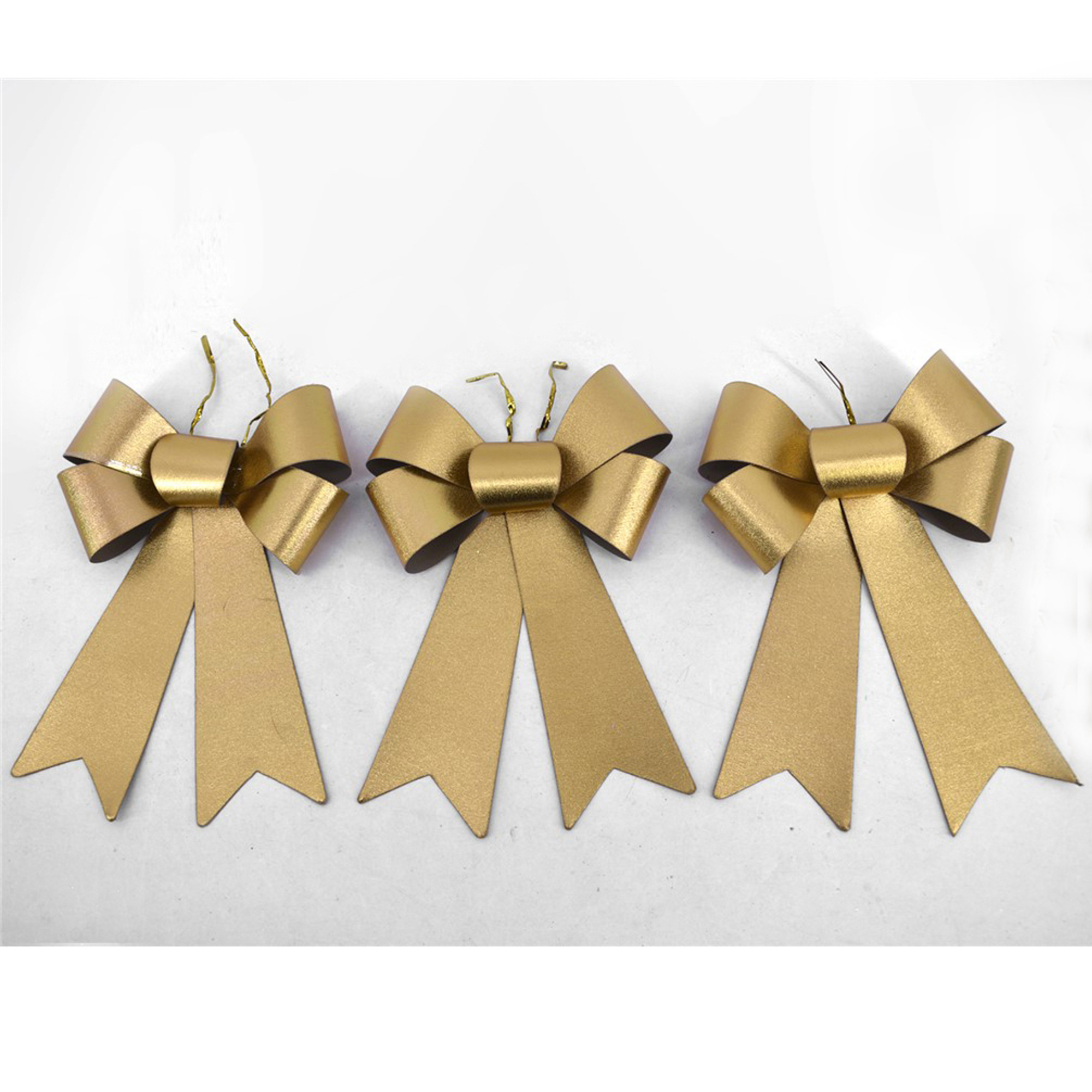 Conjunto De 3 Laços Dourado,  Conjunto De 3 Laços Dourado