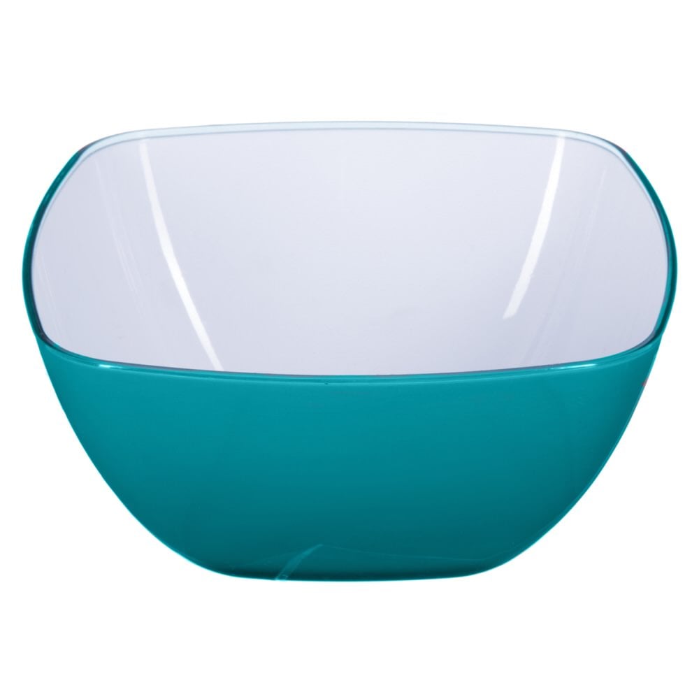 Ta&ccedil;a quadrada azul 19cm