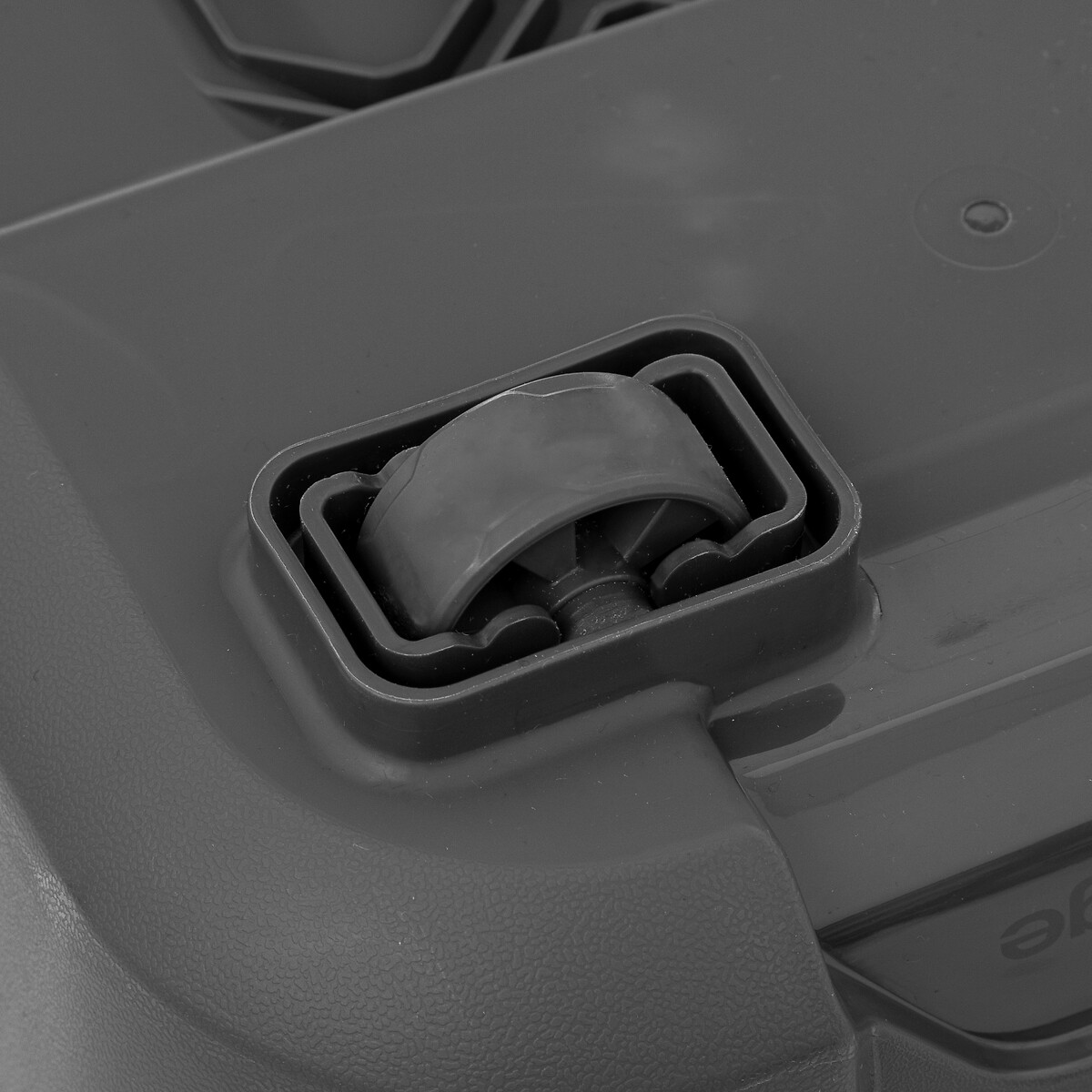 Caixa de arrumação preta 160l,  Caixa de arrumação preta 160l