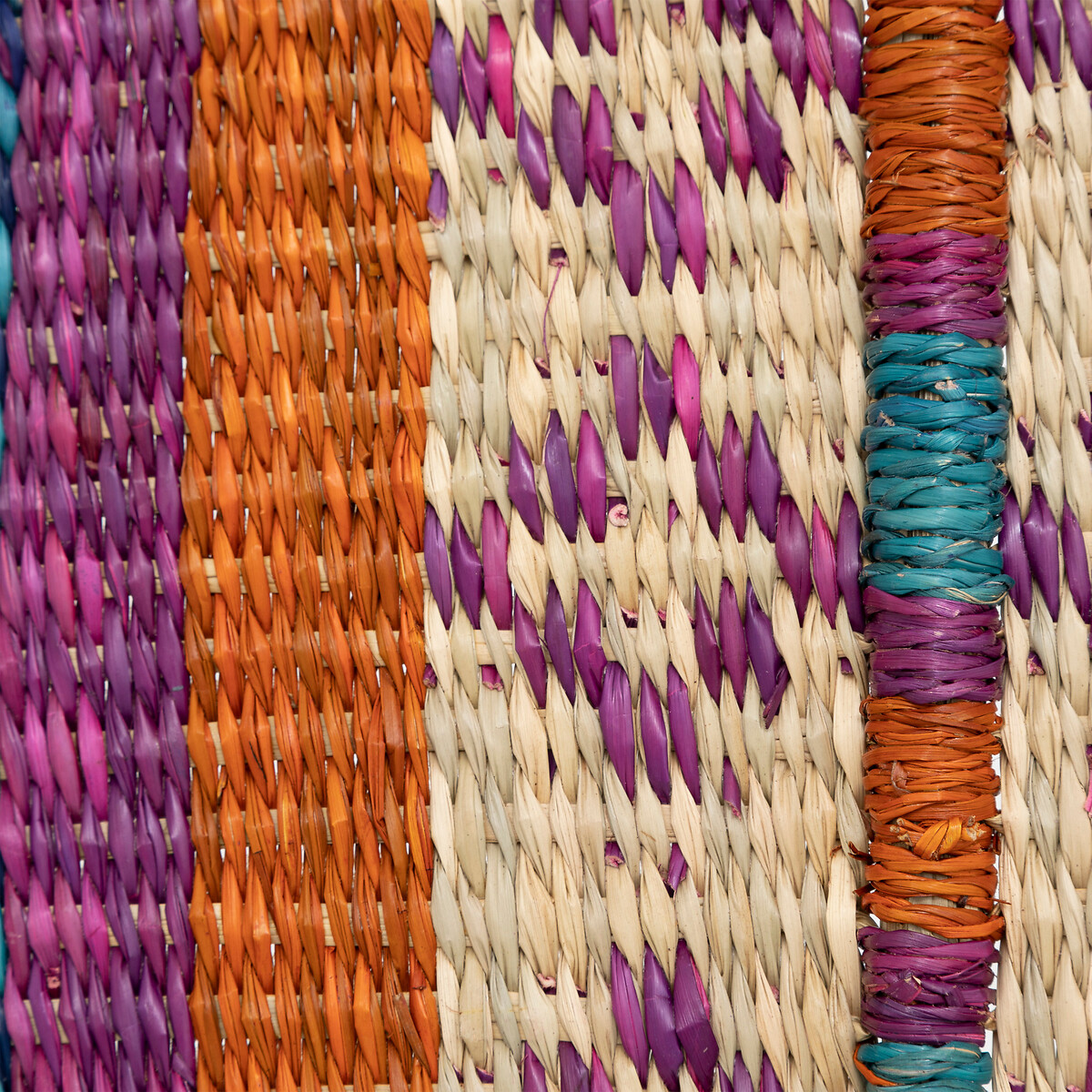 Decora&ccedil;&atilde;o de mural YUCATAN em vime 29x45cm