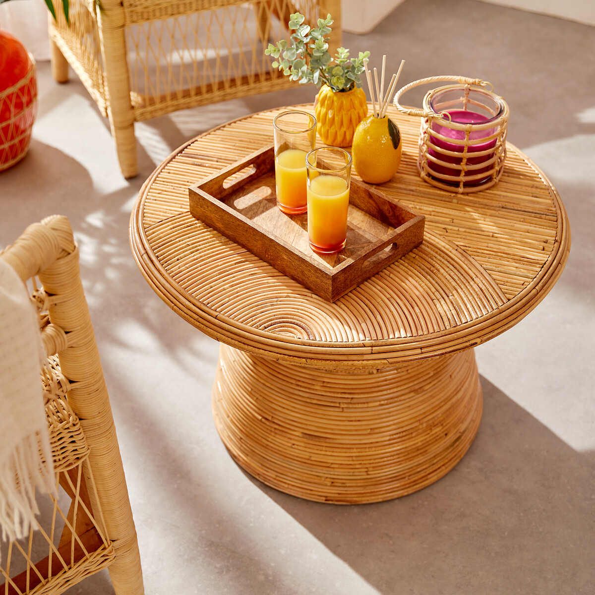 Mesa de apoio TANAE bege