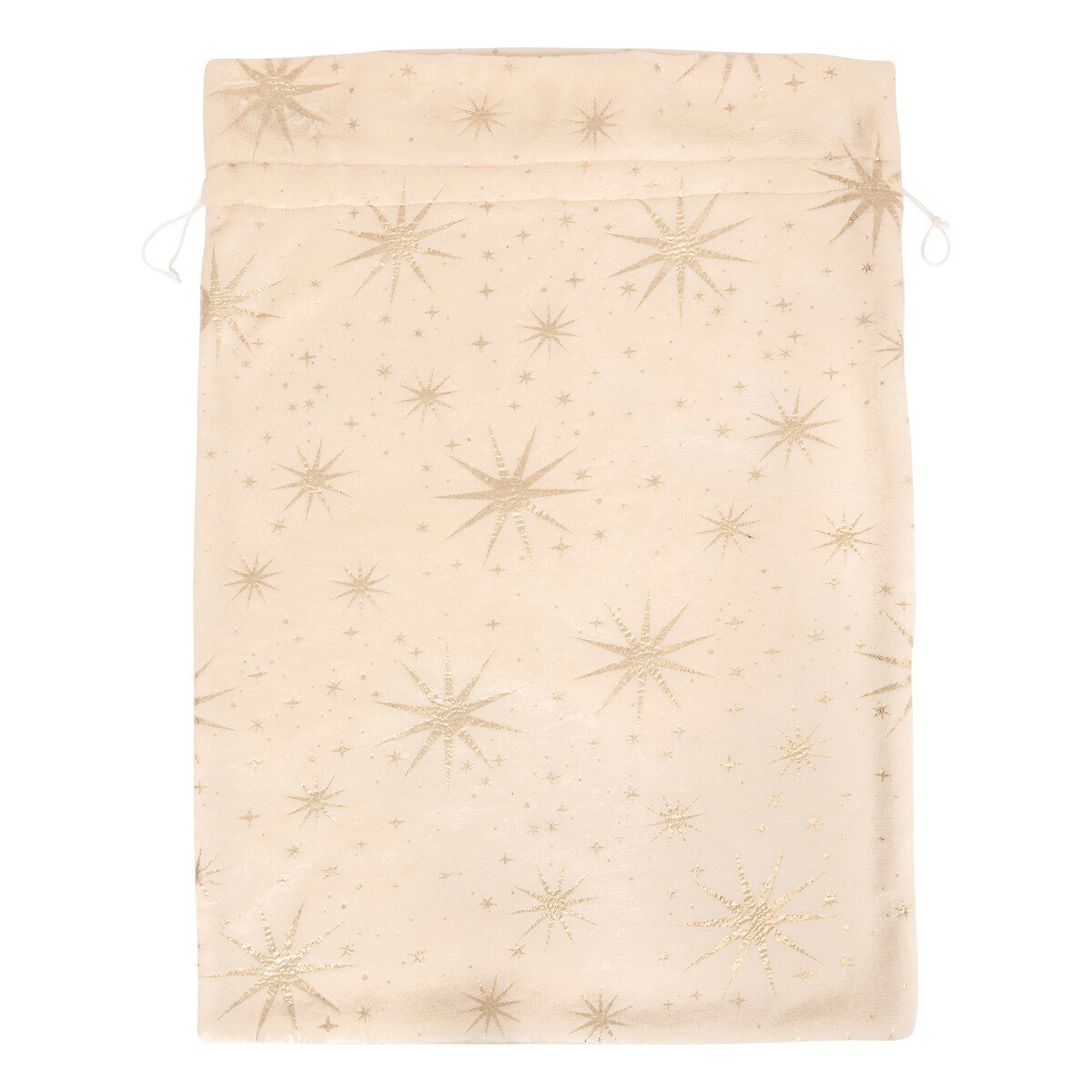 Saco para presentes com estrelas 70cm