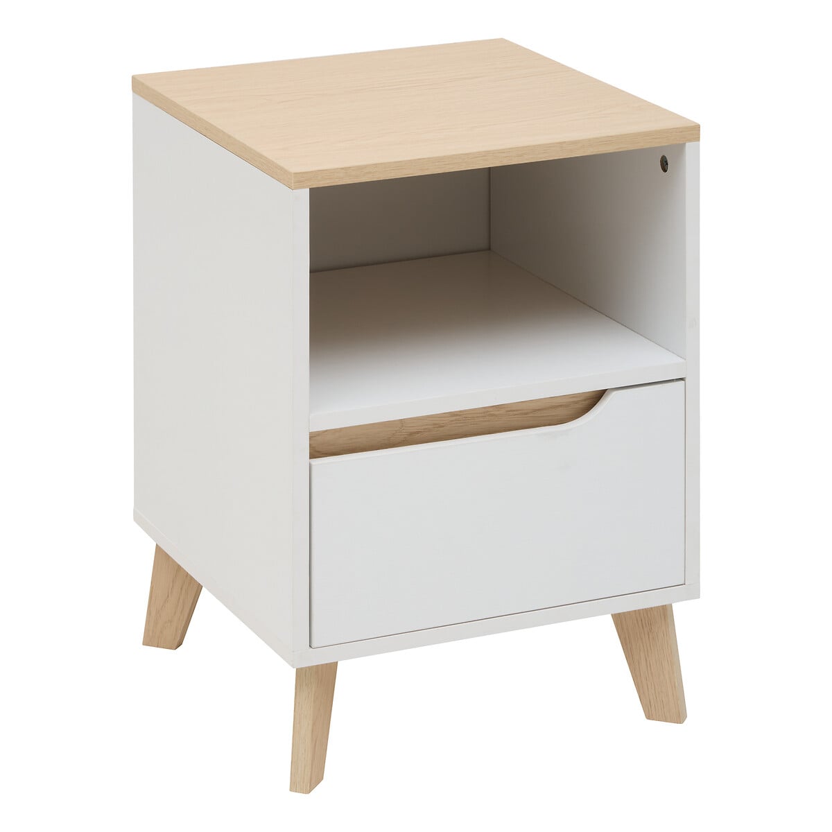 Mesa de cabeceira LUMA branco