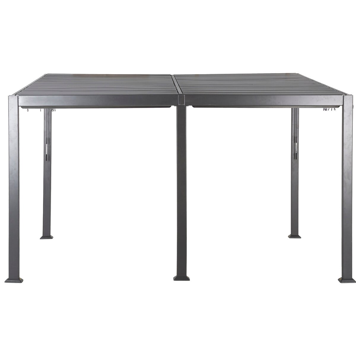P&eacute;rgola AVILA cinza graphite 3x4m