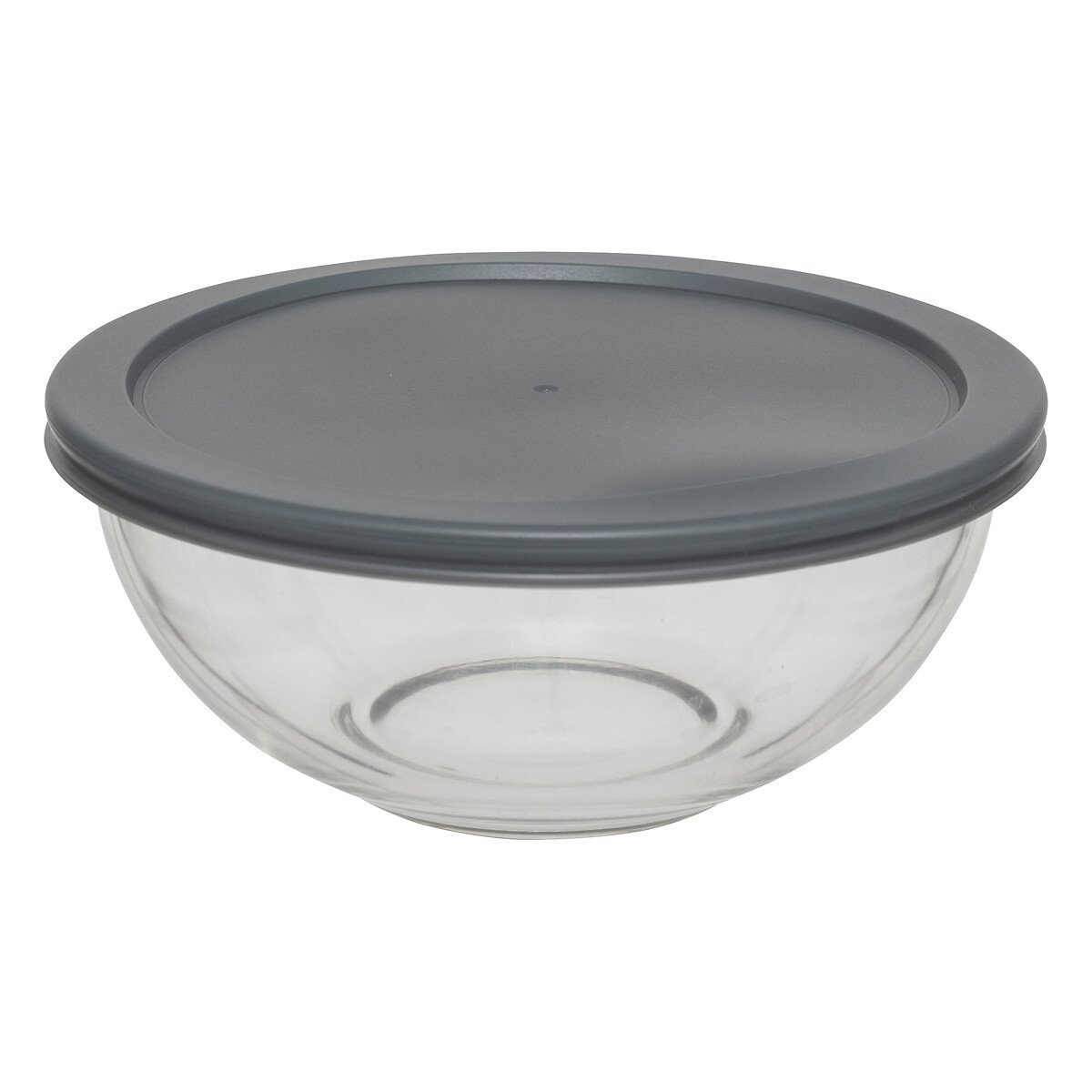 Conjunto de 3 caixas redondas em vidro