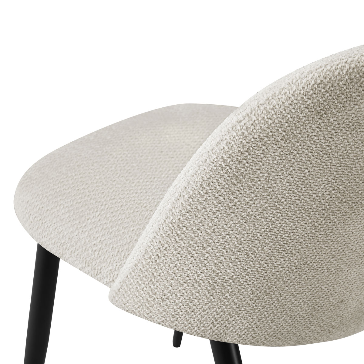 Cadeira ACCRA em tecido bege