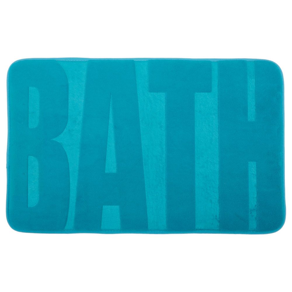 Tapete Wc Azul 80x50cm