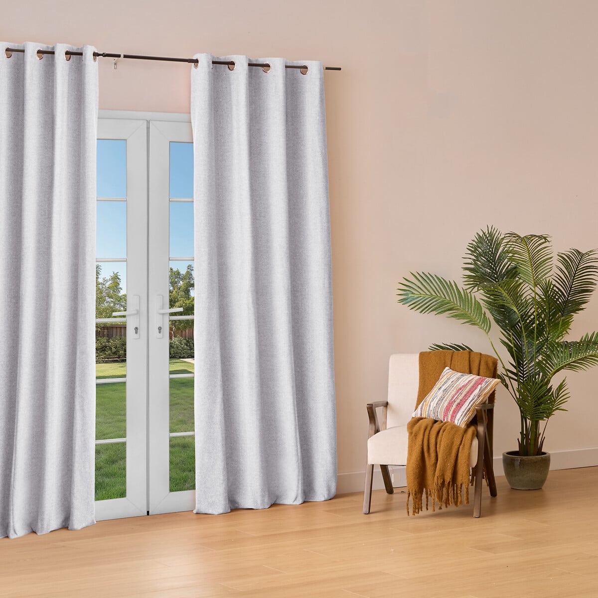 Cortina KYS isolante azul 140x260cm