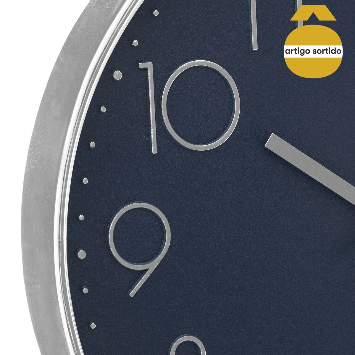 Relógio decorativo de parede 30cm