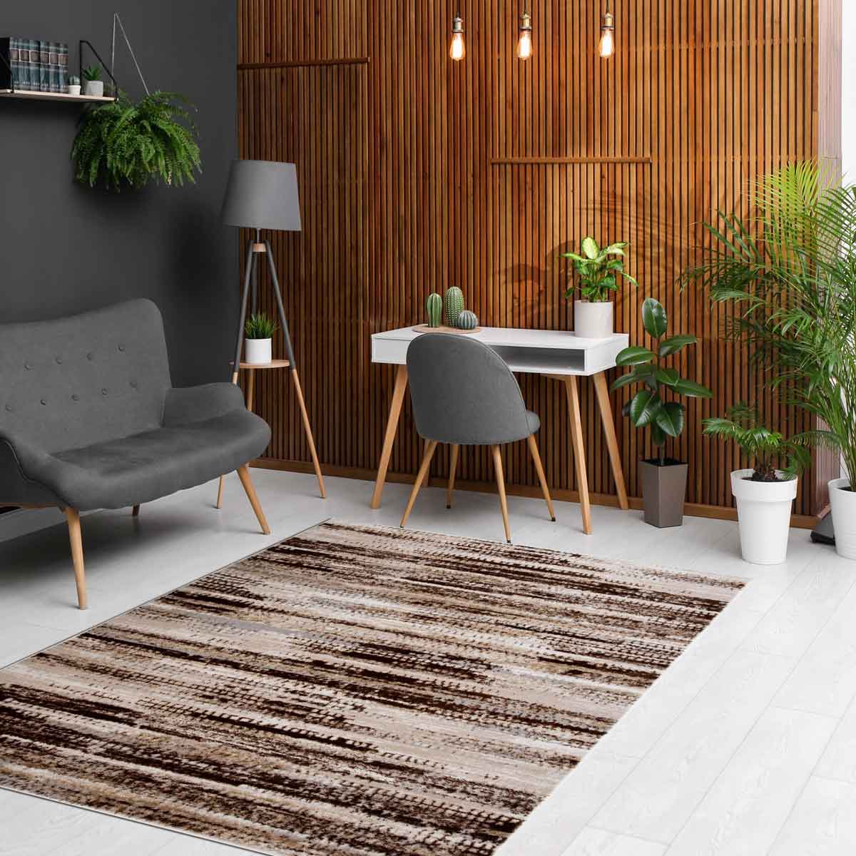 Tapete SALAM stripes bege 133x190cm