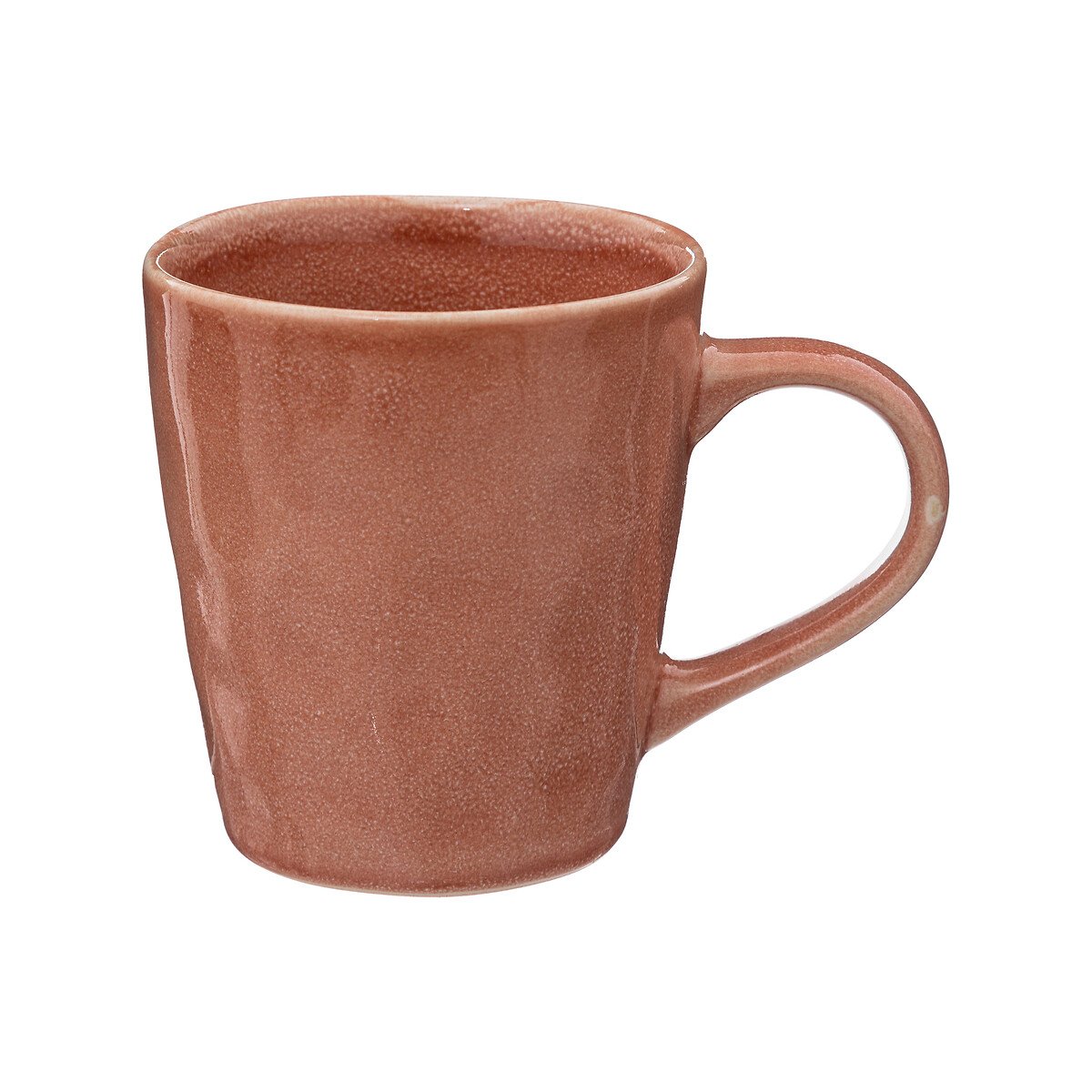 Caneca ZOE coral em gr&eacute;s 35cl