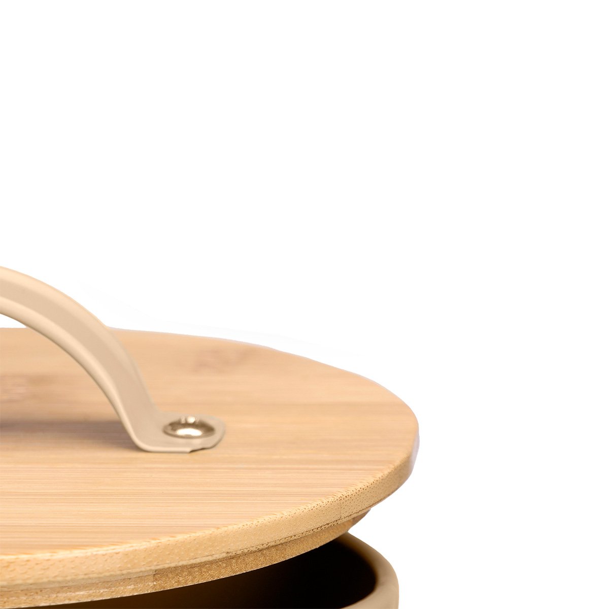 Lata bege para alhos