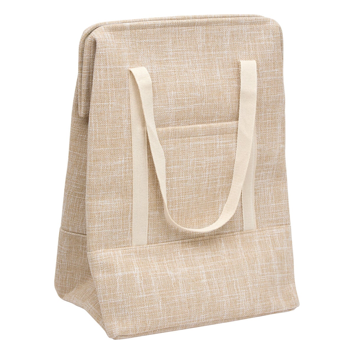 Cesto para roupa wc 70l bege