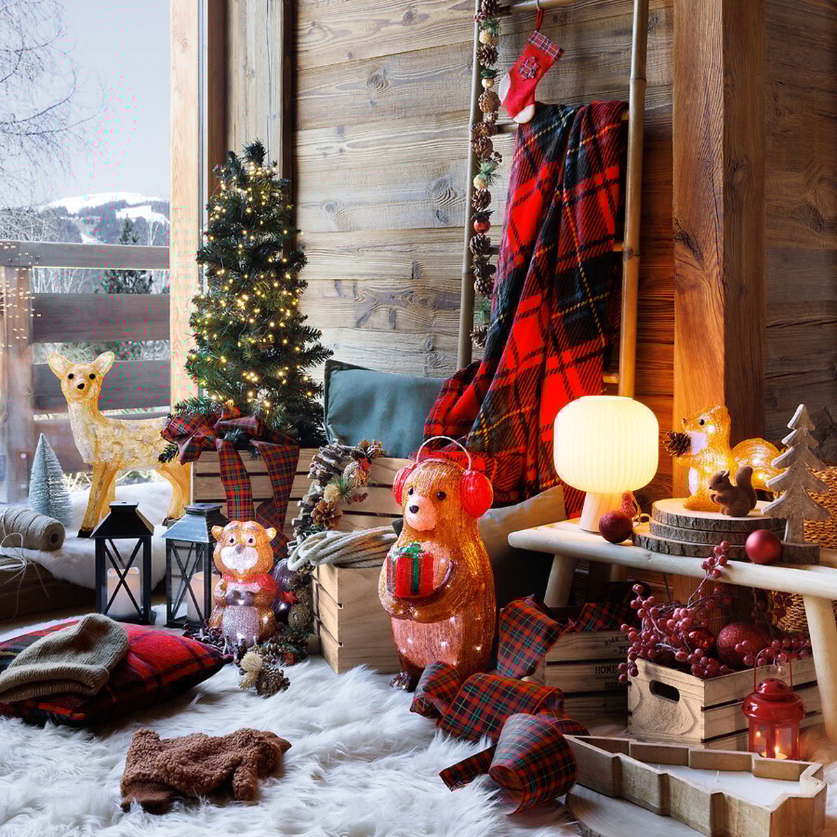 Caixa em madeira FACTORY natural 25x15x12cm,  Caixa em madeira FACTORY natural 25x15x12cm