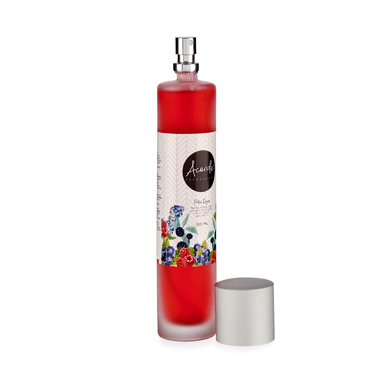 Ambientador em spray com aroma de frutos vermelhos 100ml