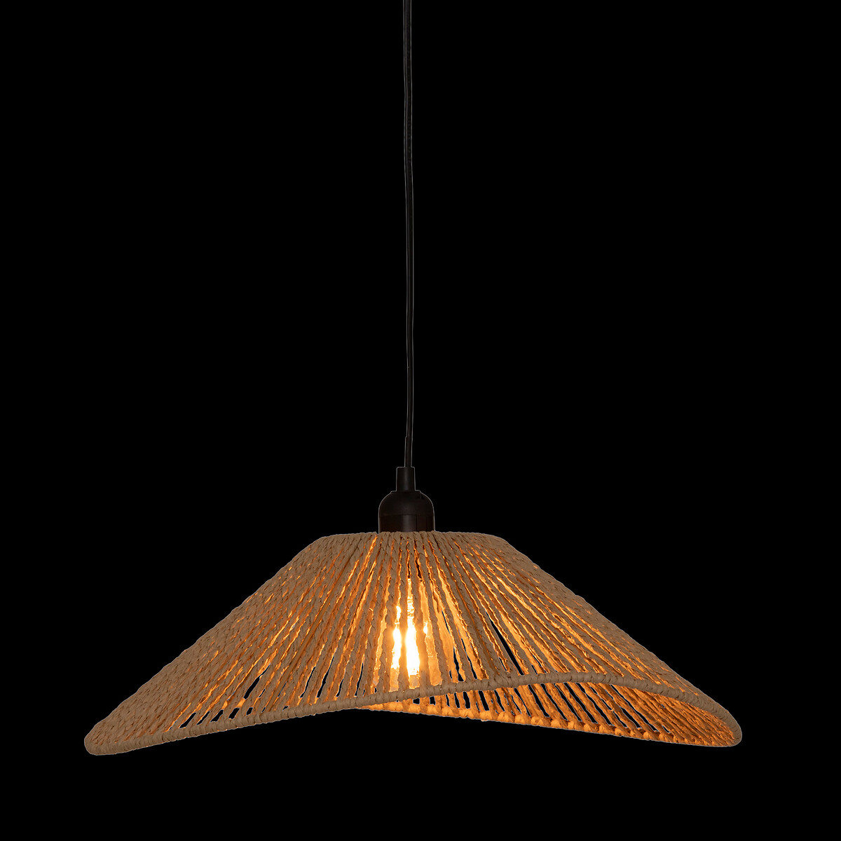 Candeeiro de teto MYHA efeito corda 43cm