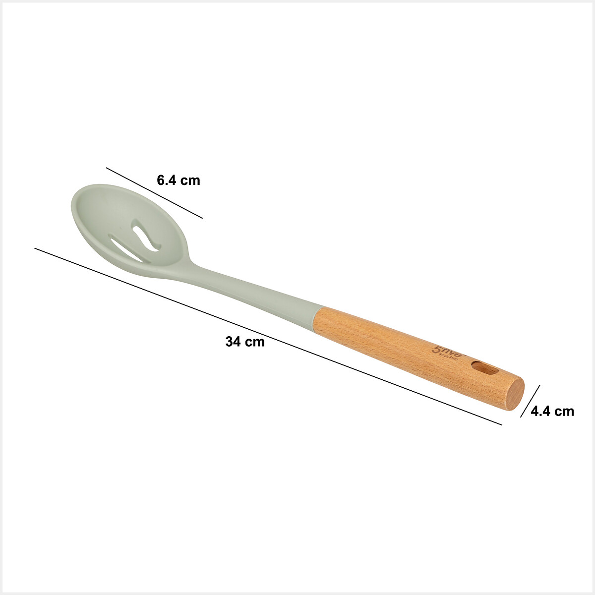 Colher de servir HORIZON verde 34cm