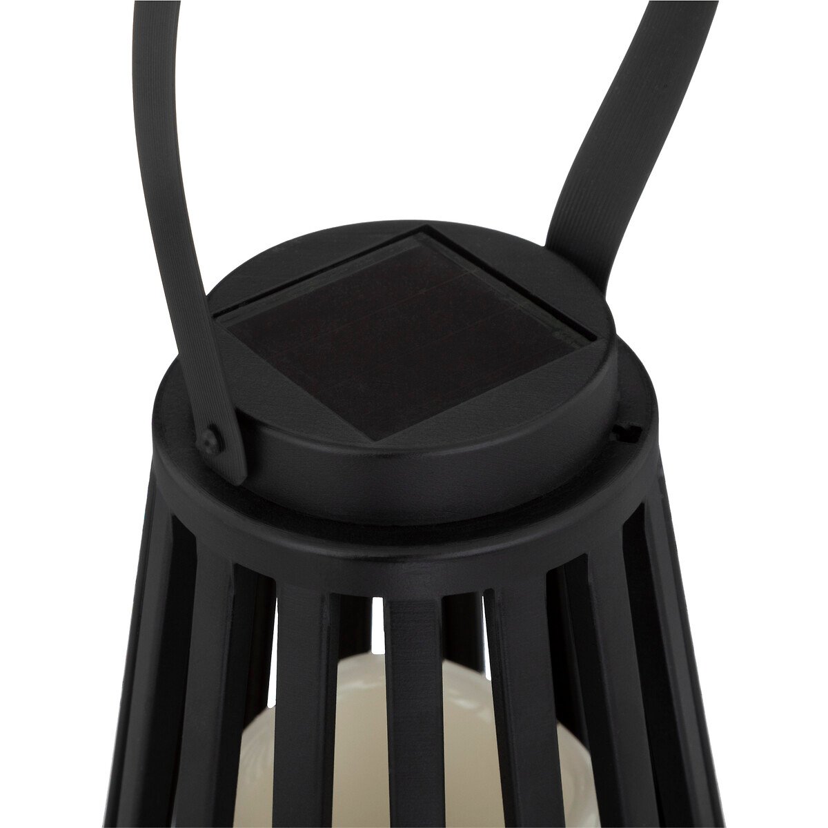 Lanterna Solar Preta Brit