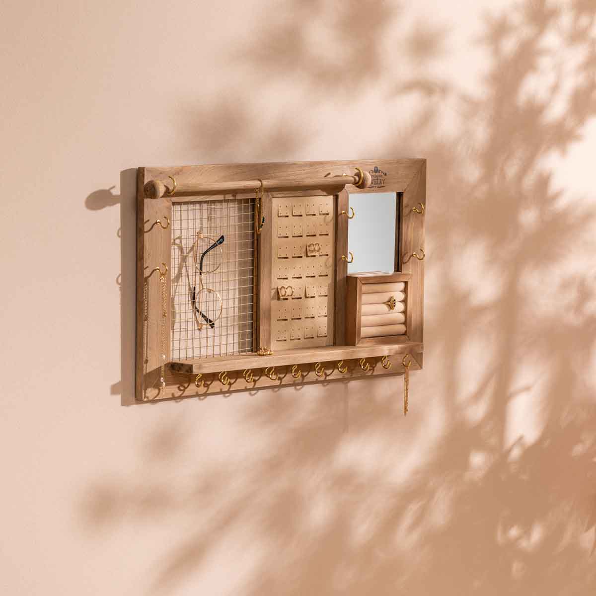 Estante porta bijuteria LIT em mdf