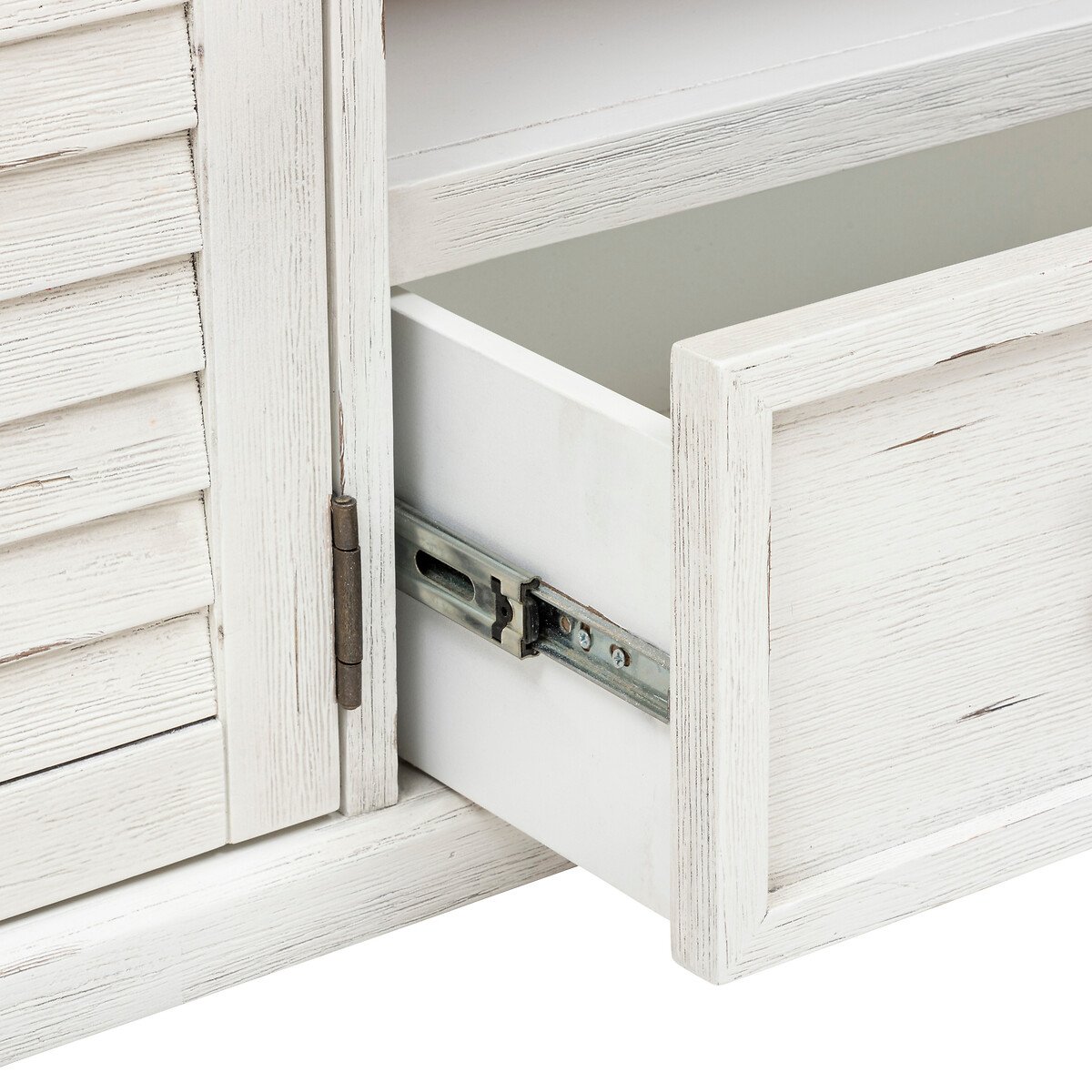 M&oacute;vel para tv com 2 portas e 1 gaveta OLBIA branco