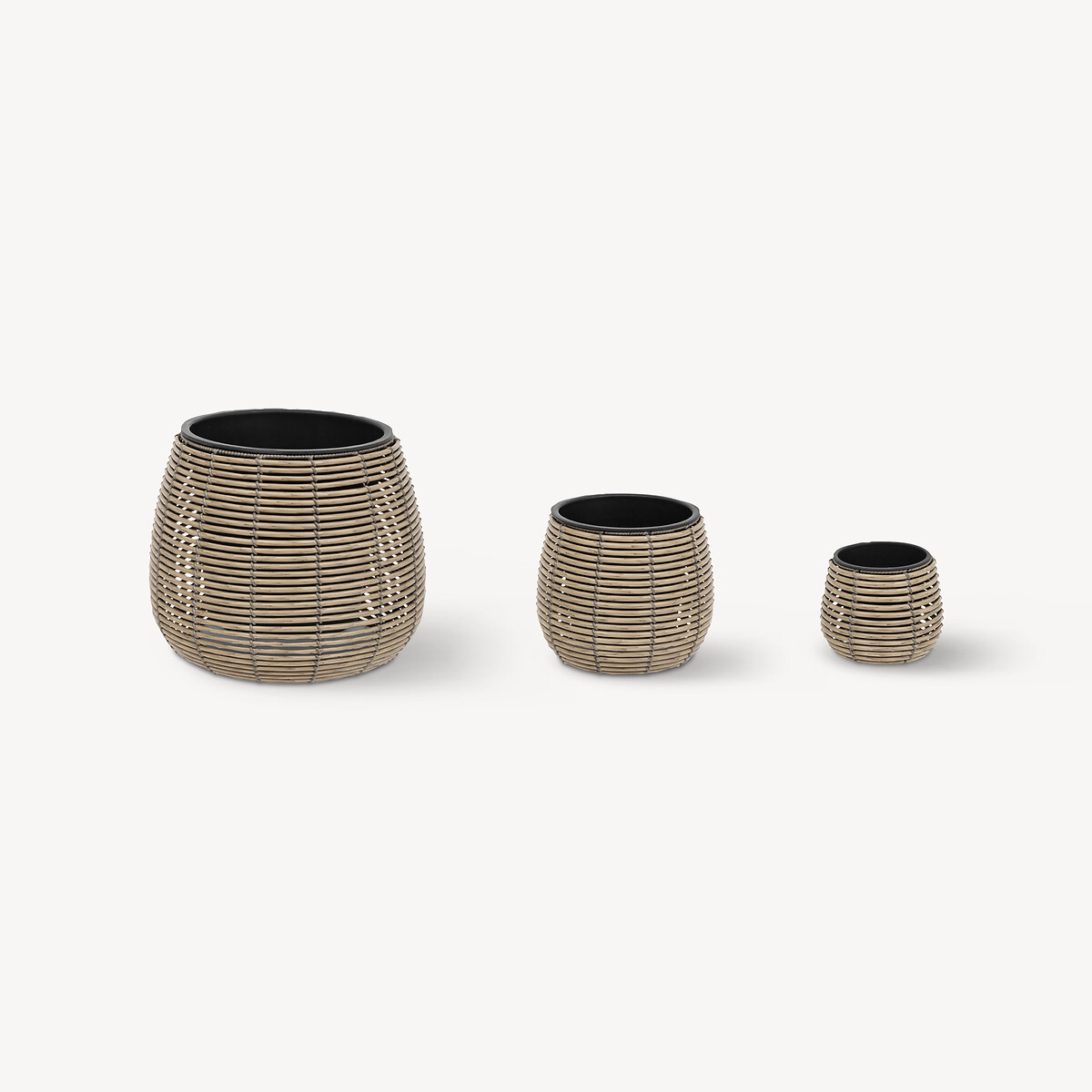 Vaso Efeito Rattan,  Vaso Efeito Rattan