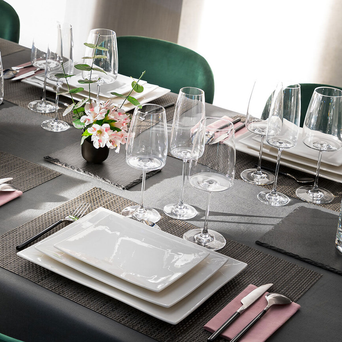 Copo de vinho em vidro cristalino ANGARA 42cl