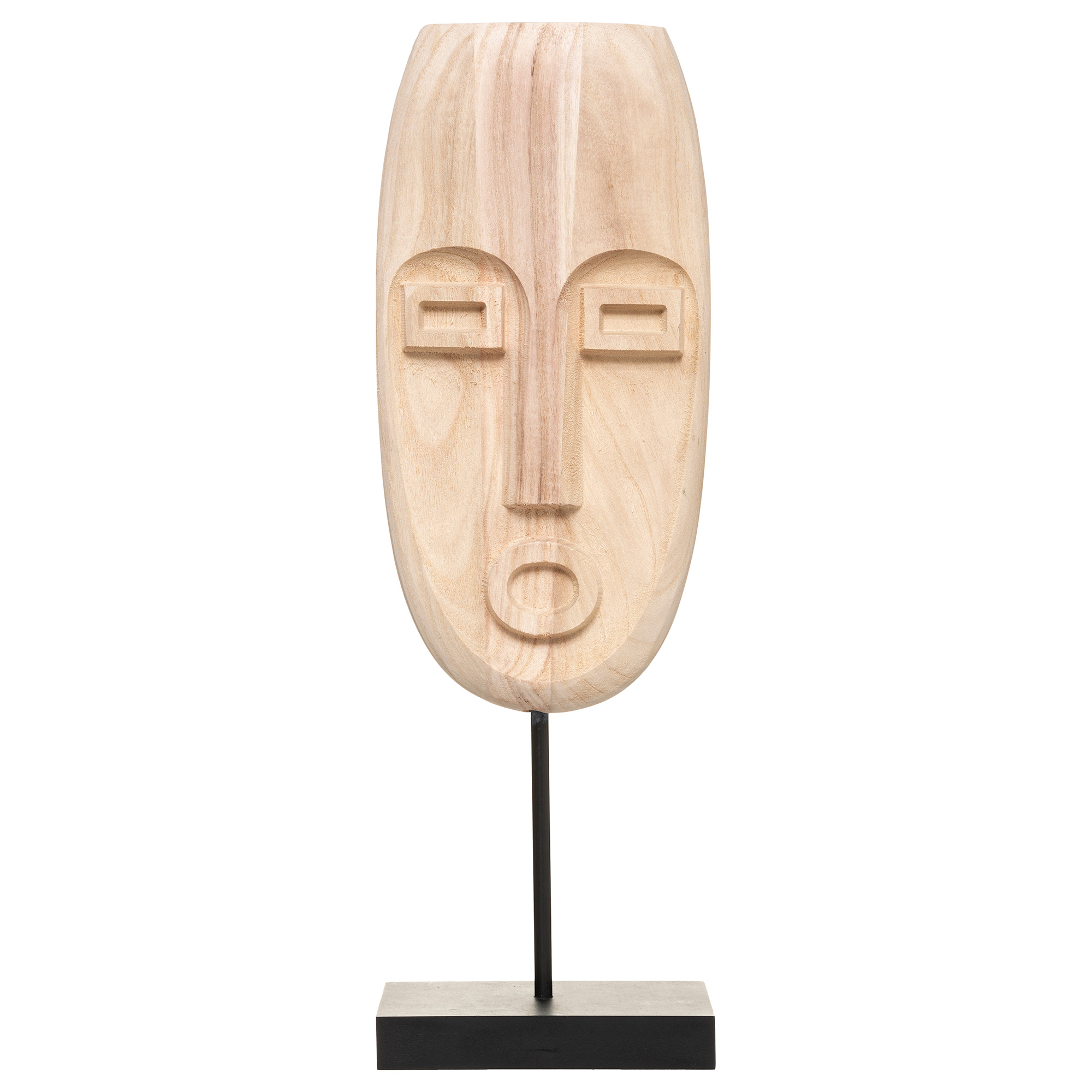 M&aacute;scara decorativa SAFARI 47cm bege