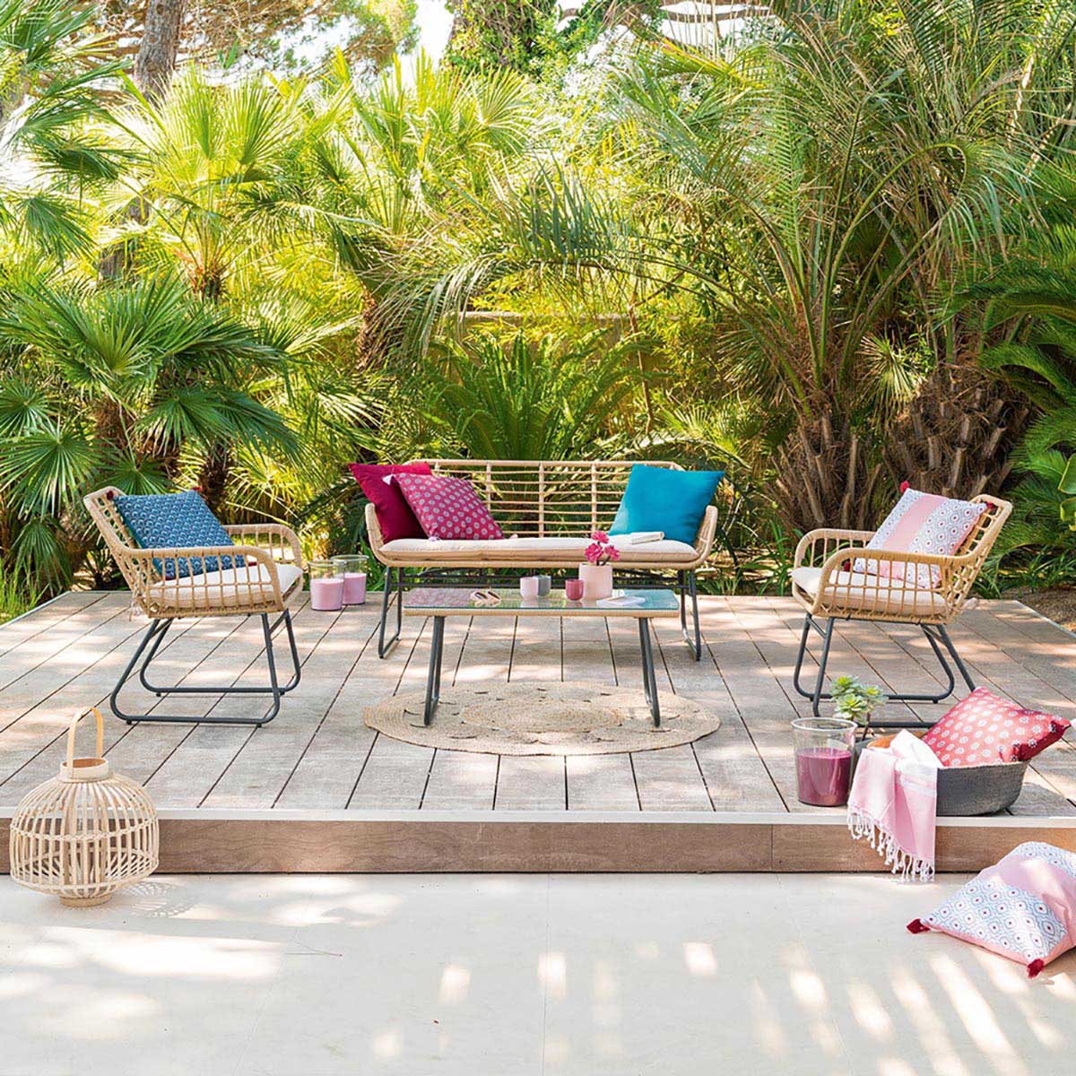 Conjunto LAMBADA sésame e graphite