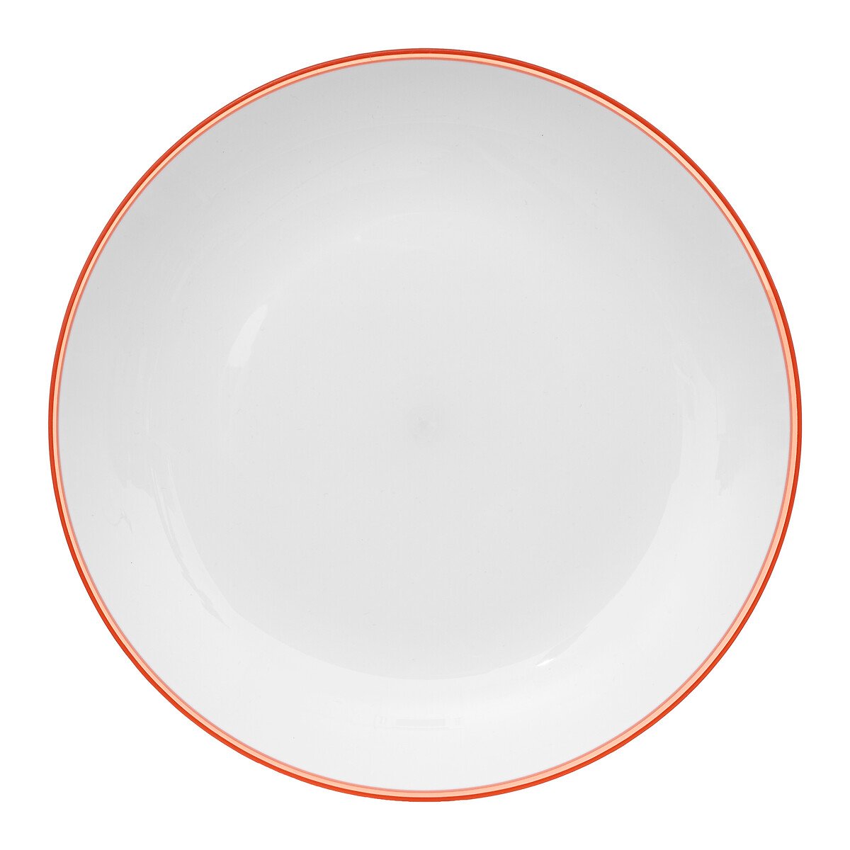 Prato raso SQUARE rosa 25cm