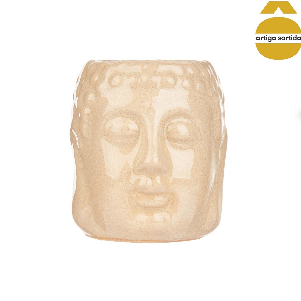Queimador buda em cerâmica
