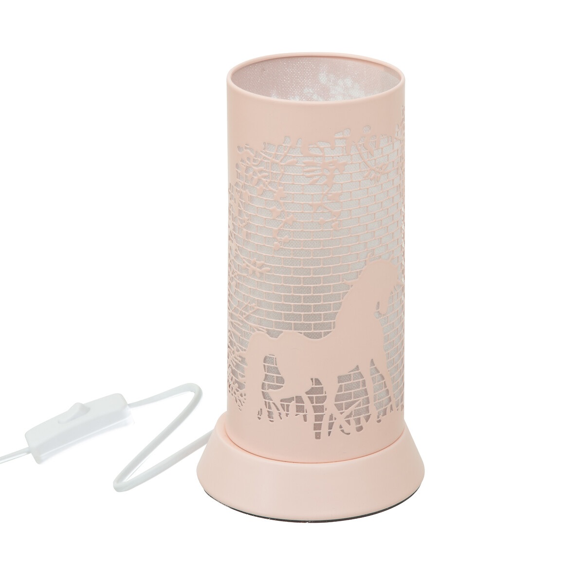 Candeeiro de mesa unic&oacute;rnio