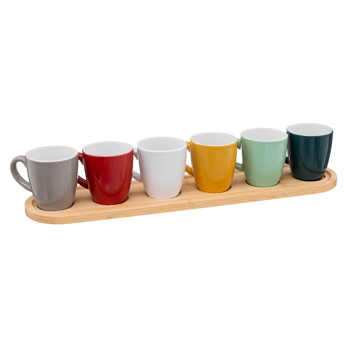 Conjunto de 6 chávenas de café COLORAMA 9cl