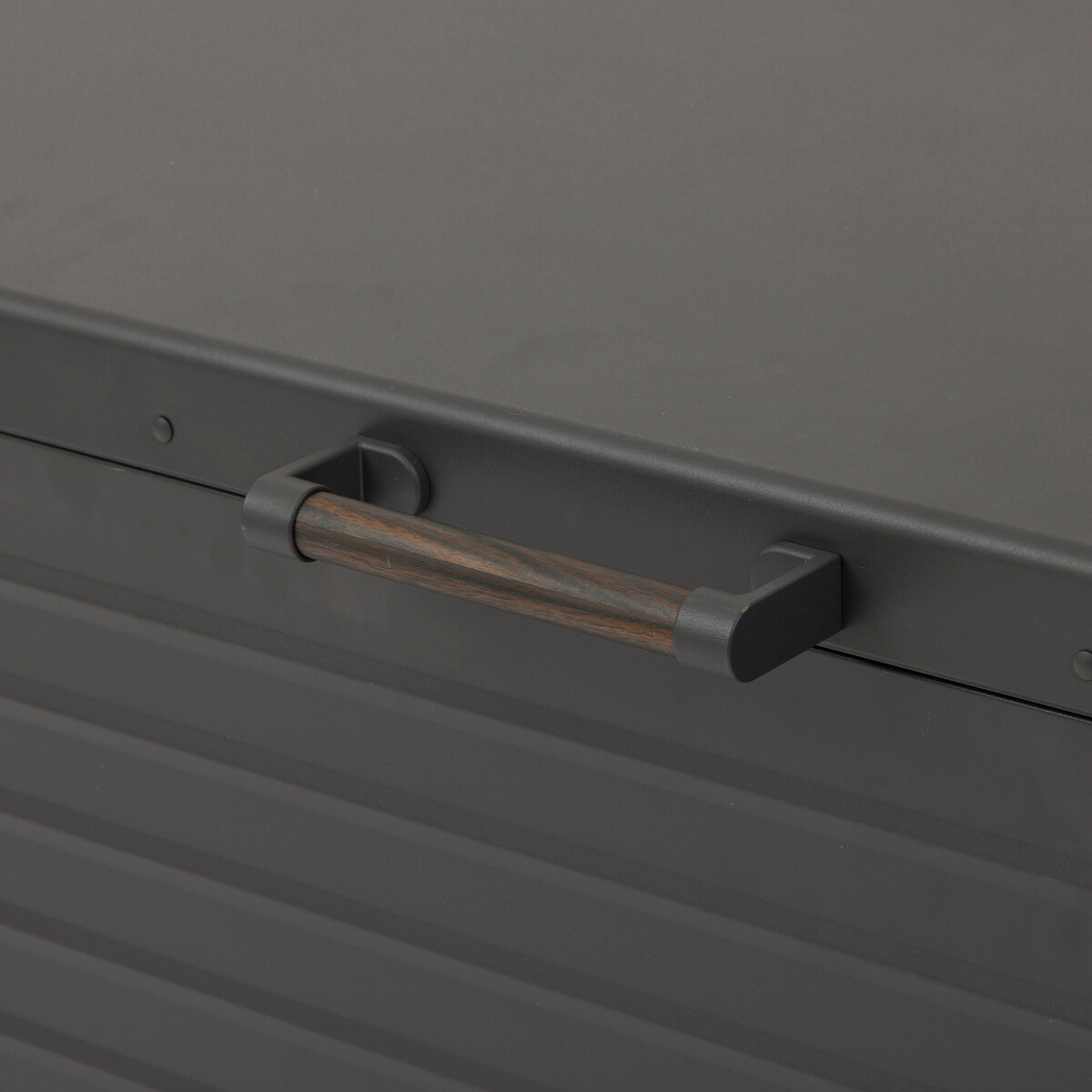 Ba&uacute; arruma&ccedil;&atilde;o EDENIO a&ccedil;o cinzento